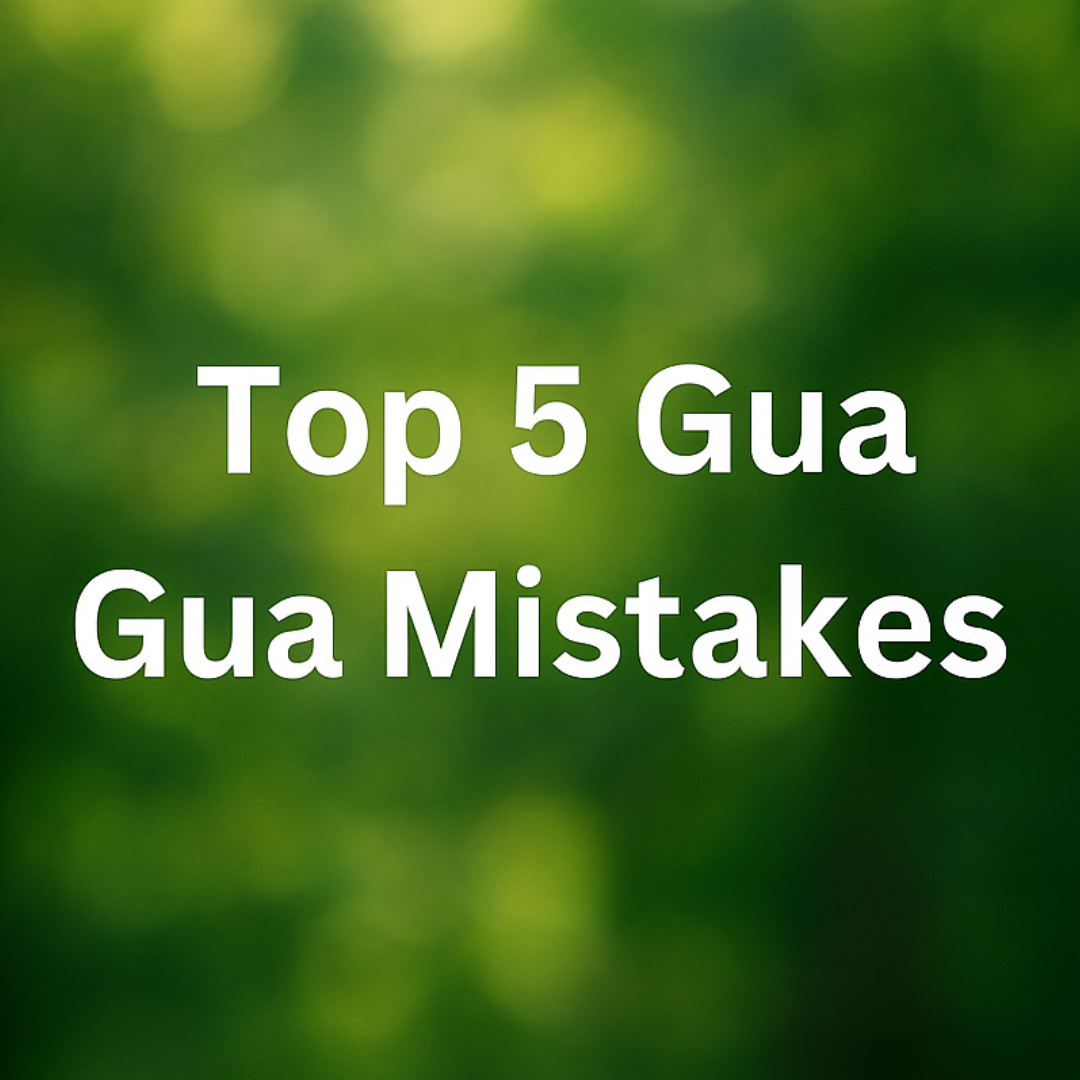5 veelgemaakte fouten bij het gebruik van Gua Sha (en hoe je het goed doet)
