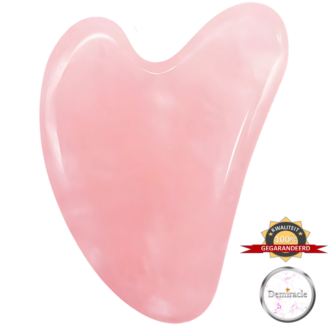 Premium Rose Quartz Gua Sha