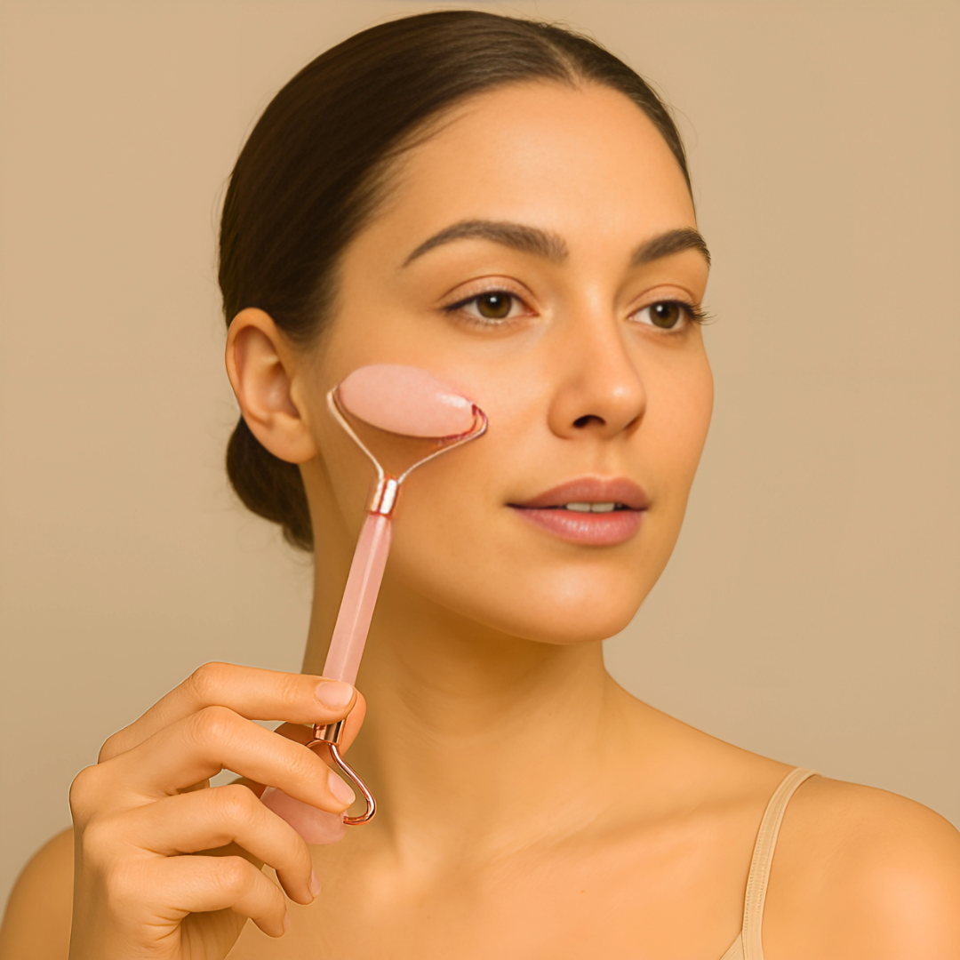 Rose Quartz Face Roller