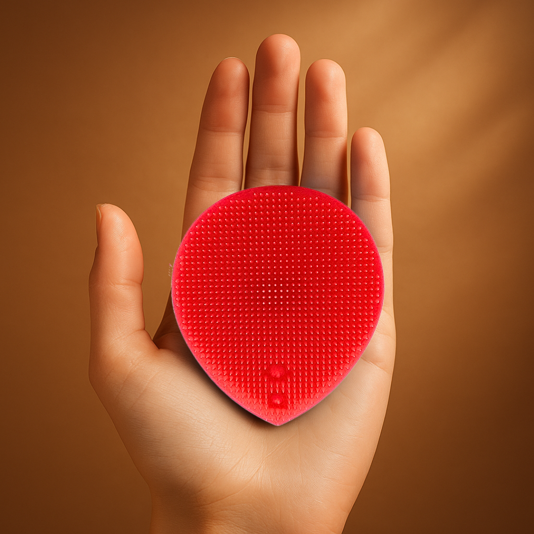 Siliconen Gezichtsborstel - Red