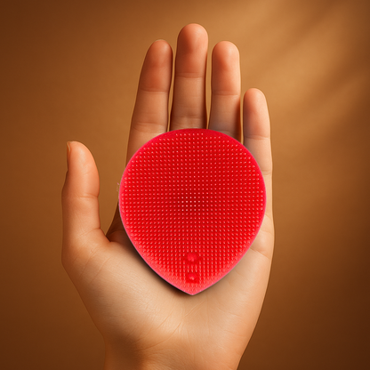 Siliconen Gezichtsborstel - Red