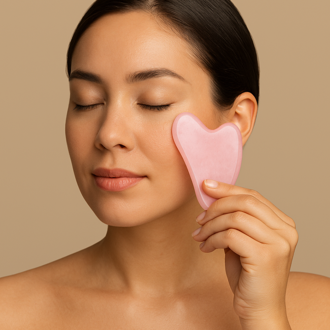 Premium Rose Quartz Gua Sha
