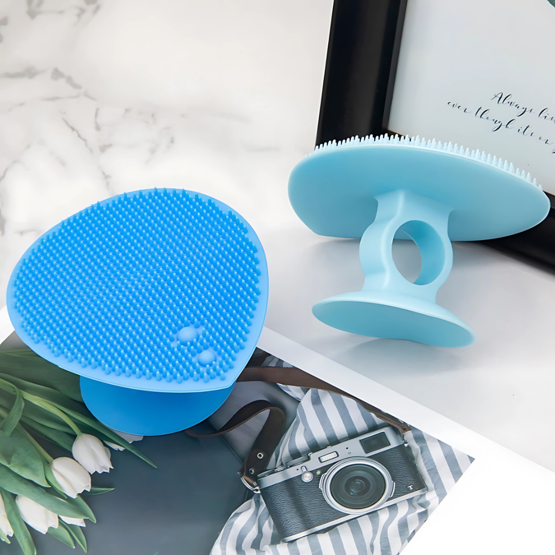 Siliconen Gezichtsborstel - Blue