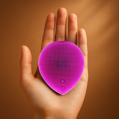 Siliconen Gezichtsborstel - Purple