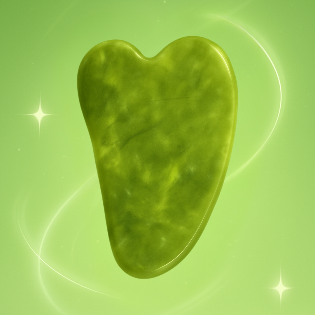 Gua Sha Jade Scraper