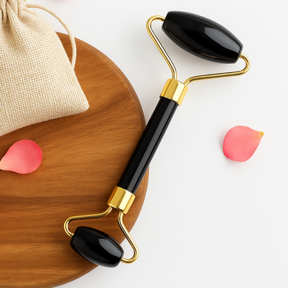 Black Obsidian Face Roller