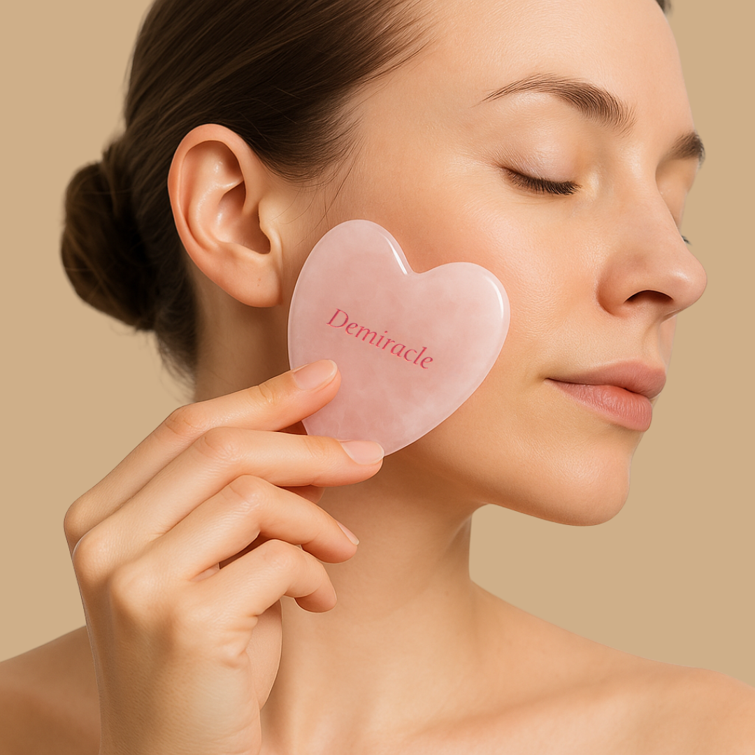 Rose Quartz Roller &amp; Love Gua Sha