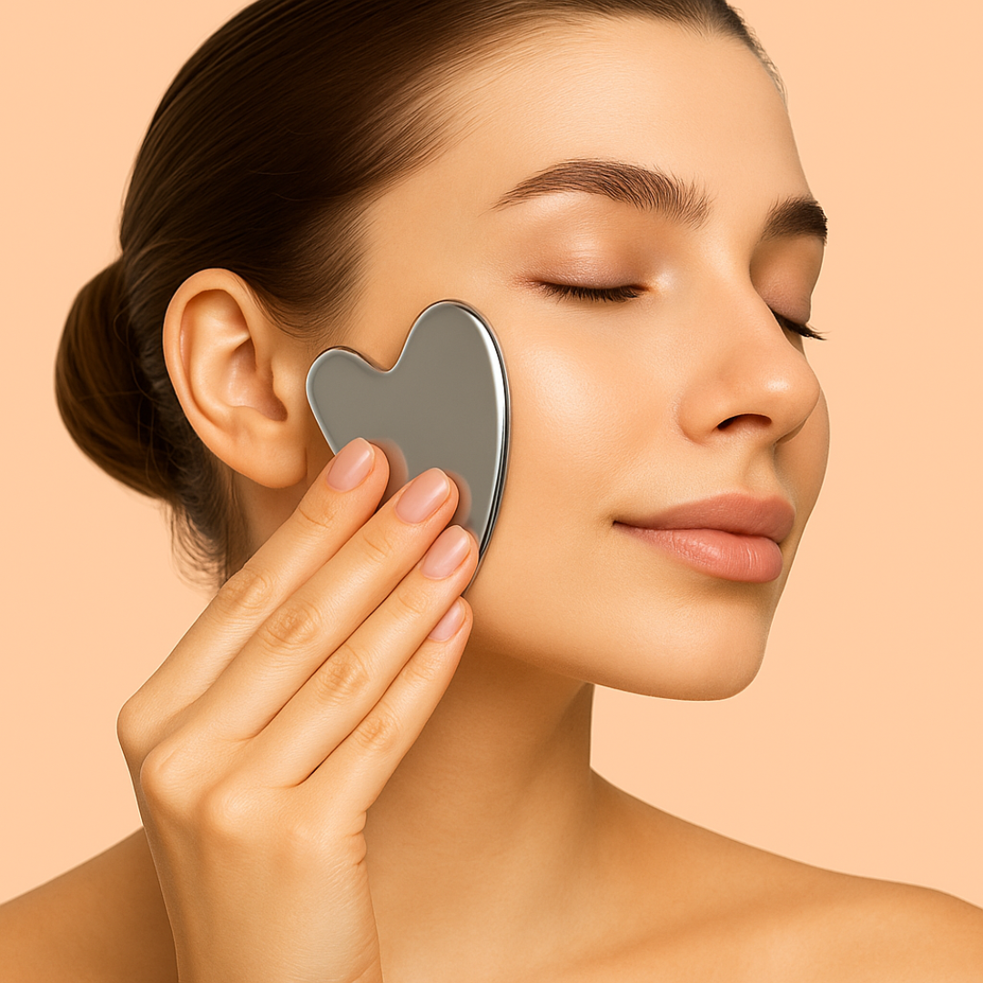 RVS Face Roller &amp; Gua Sha